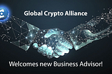 Global Crypto Alliance welcomes new Business Advisor