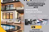 Water Proofing Contractor NYC