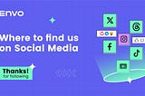 Where to find us on Social Media