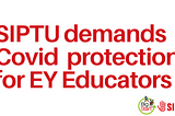 SIPTU demands adequate protection from Covid-19 infection for childcare professionals