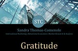 Leading through change series: Gratitude