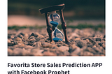 Building Streamlit Web App for Sales Prediction with Facebook Prophet