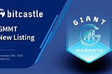 [LISTING] GMMT New Listed on Bitcastle