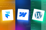 UI/UX Design: Framer vs Webflow vs WordPress in 2024