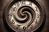 Image of a melting clock face to illustrate post