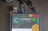 Consensus 2017 Recap