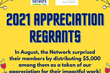 Network Partners with The Good People Fund for Appreciation Regrants