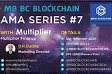 💹MB Blockchain community VN AMA with Multiplier Finance💹