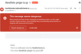 Investigating Gmail’s “This message seems dangerous”