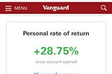 For reference, the below screenshot is from my personal account that I opened the last march — so nearly a year ago and I’ve already increased my input by nearly 30%, and I did absolutely nothing for it. That’s the kind of financial gains we like.