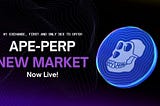 01 Exchange launches First-Ever Decentralized APE-PERP, up to 20x Leverage!