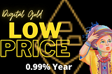 Buy & sell gold solution with the lowest transaction fees for 0.99%