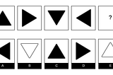 CCAT Spatial Reasoning: Series completion with shapes or symbols