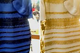 The dress — Is it blue and black or white and gold?