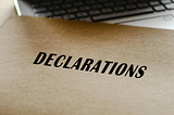 Value Of A Declaration