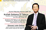Today Infografis: Sultan Juga Mahasiswa