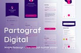 Mobile Redesign Partograf Digital — interaction flow for adding patients