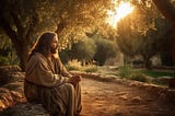Photograph of Jesus praying in the garden of Gethsemane. Confusion arises over Gospel dates — here are some facts.
