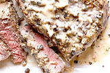 Filet Mignons With Pepper Cream Sauce — French