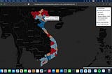 The coverage of MT chain vs population