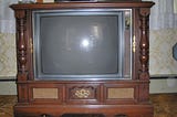 When televisions were furniture…
