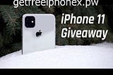 [Great Offer]Win free iPhone 11 |iPhone 11 Giveaway 2020