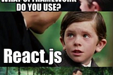 React meme