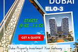 Dubai property investment- high ROI & Capital appreciation.