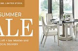 Are You Missing Out on These Summer Furniture Discounts?
