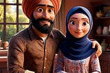 Turban Boy and Girl Love Image Free Download