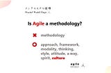 Is Agile a Methodology?