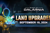 Direct LAND Upgrades Coming to Mines of Dalarnia!