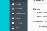 What’s new in Firefox Preferences