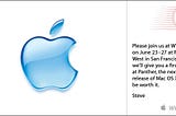 How Apple’s design language has evolved? See it on Apple’s event invitations [2003–2018]