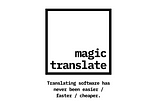 Magic Translate Logo