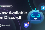 Bogged Token Price Alert Bot is now available for Discord