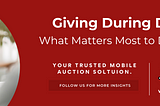 Giving During Disruption: What Matters Most to Donors in 2022?