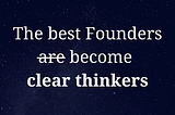 Clear Thinkers