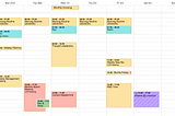 7 Sunday Steps to Manage Your Calendar & Be More Productive