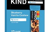 KIND Bars, Blueberry Vanilla Cashew