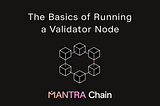 The basics of running a PoS validator node