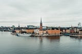 A picture of the Stockholm waterfront.