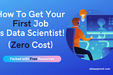 How to Get Data Scientist Job As a Fresher