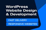 I will do custom wordpress website design or wordpress website development