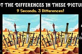 Spot 3 Differences In The Battleground Picture In Just 9 Seconds?