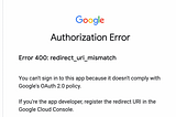 [TIPS] Fix redirect_uri_mismatch Google Oauth Grafana.