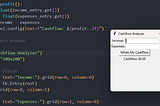 How I Built A Simple Python Cashflow Analyzer Desktop Application