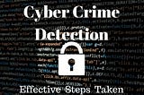 Confusion Matrix Role in Cyber Crime Detection