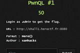 Hero CTF Challenge writeup (PwnQL)