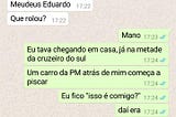 “Como tão suas férias?”